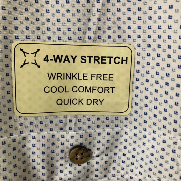 NWT - Moda Campia Moda men’s size M short-sleeved button-down shirt - Picture 3 of 6